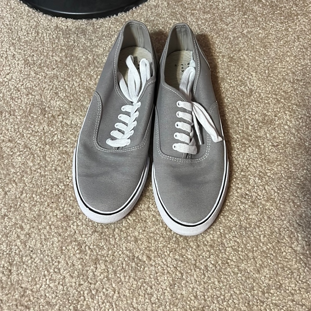 Gray shoes